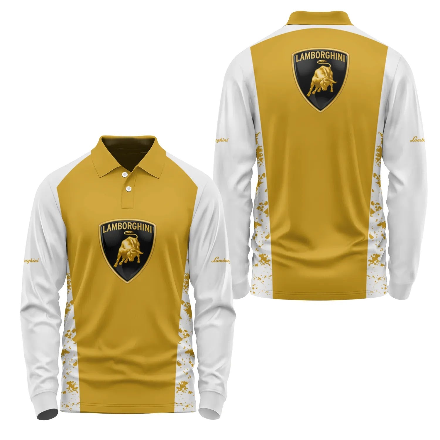 Lamborghini Long Sleeve Polo SC089