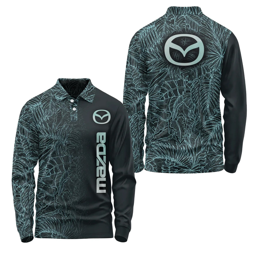 Mazda Long Sleeve Polo SHW008
