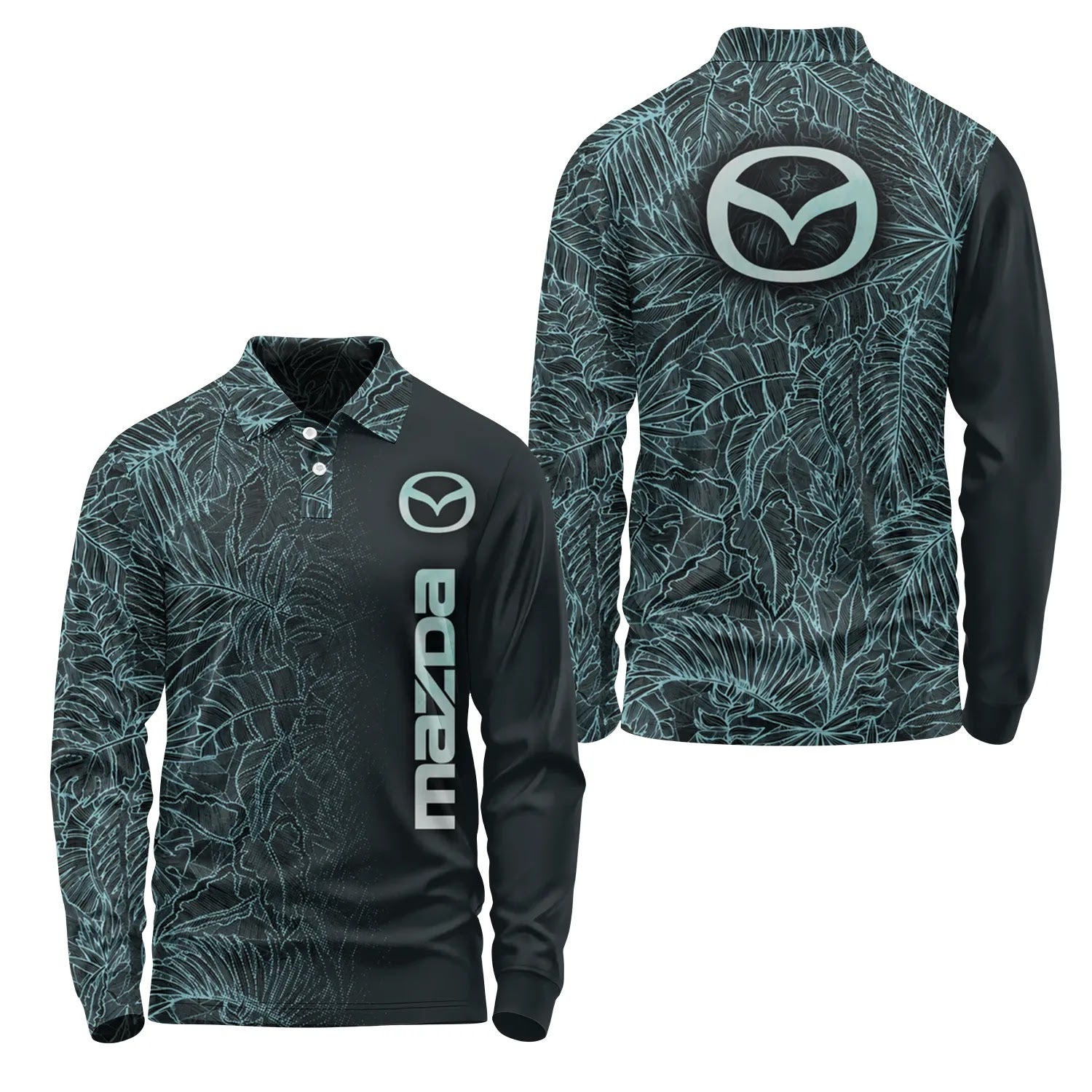 Mazda Long Sleeve Polo SHW008
