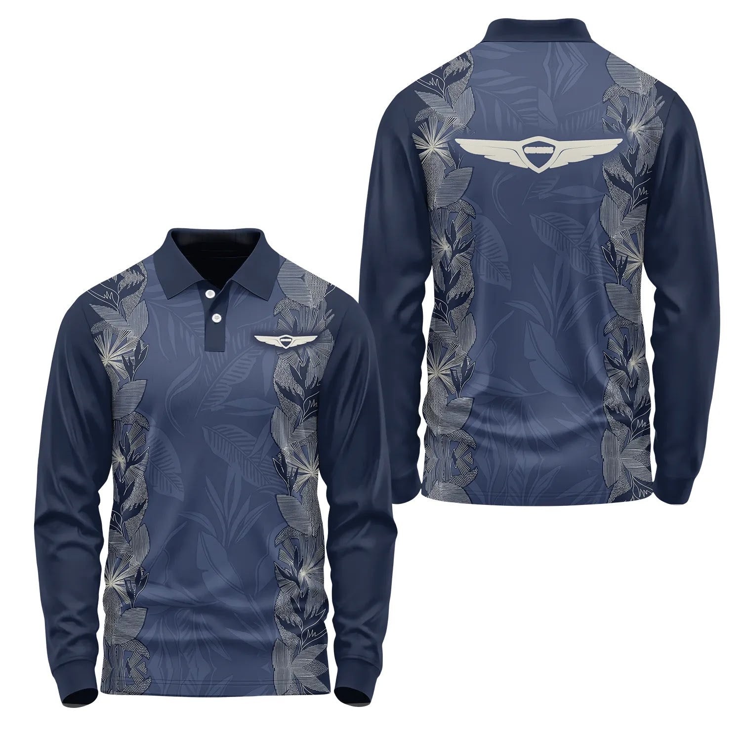 Genesis Long Sleeve Polo SHW045