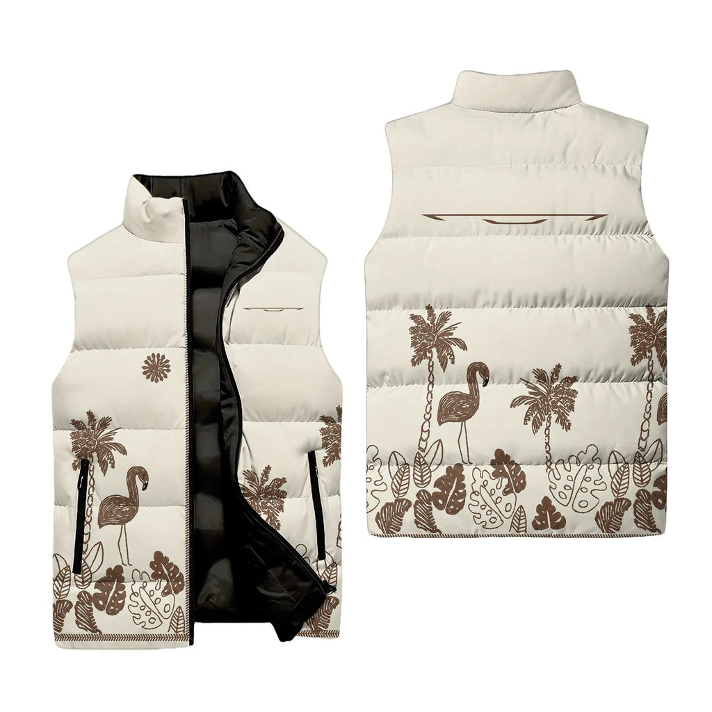 Chrysler Sleeveless Puffer Jacket SHW044