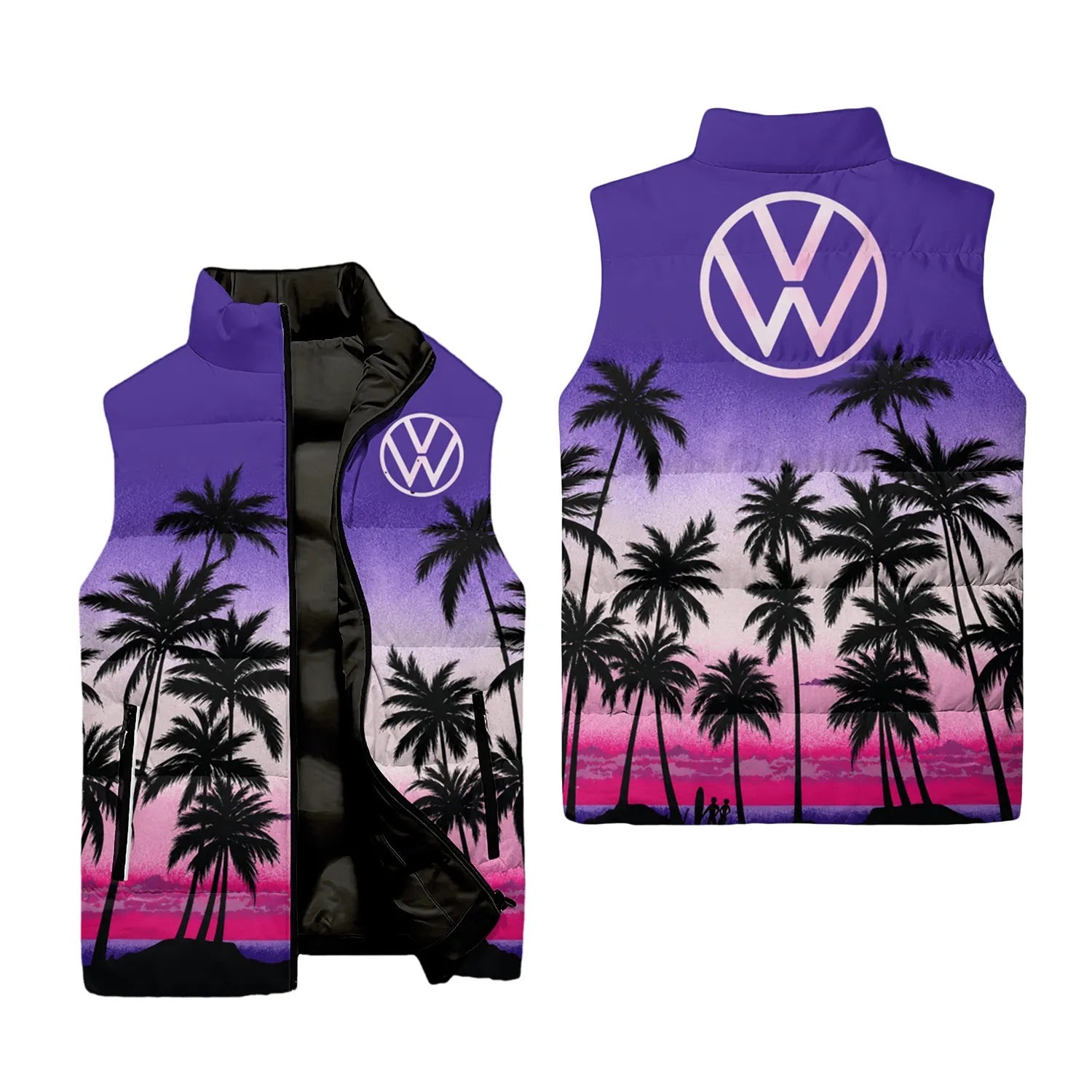 Volkswagen Sleeveless Puffer Jacket SHW019