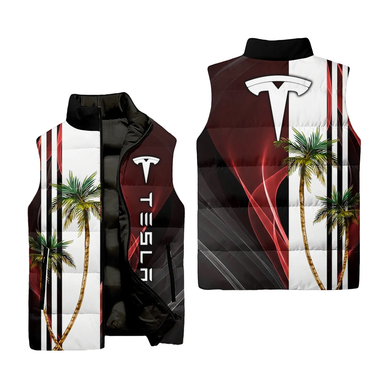 Tesla Sleeveless Puffer Jacket SHW036