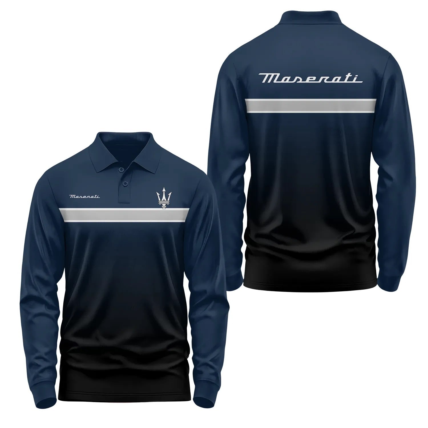 Maserati Long Sleeve Polo SC050