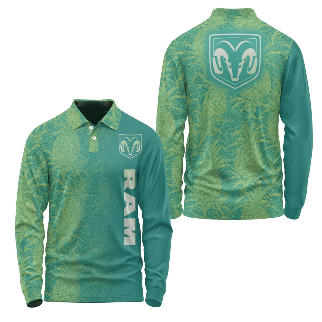 Ram Long Sleeve Polo SHW014
