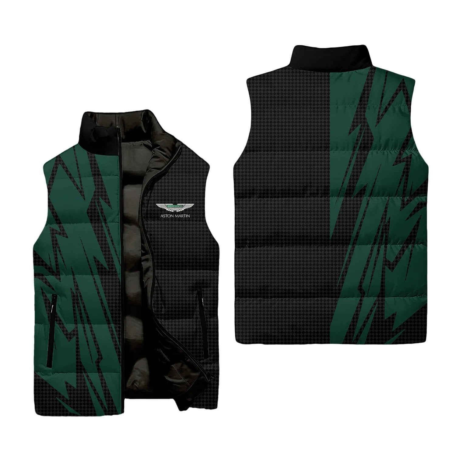 Aston Martin Sleeveless Puffer Jacket SC062