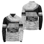 Cadillac Long Sleeve Polo SC086