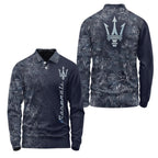 Maserati Long Sleeve Polo SHW006