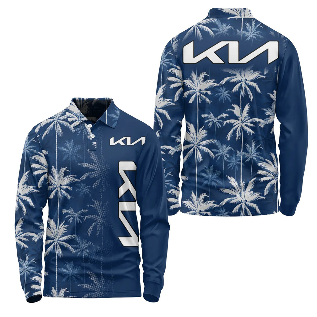 Kia Long Sleeve Polo SHW032