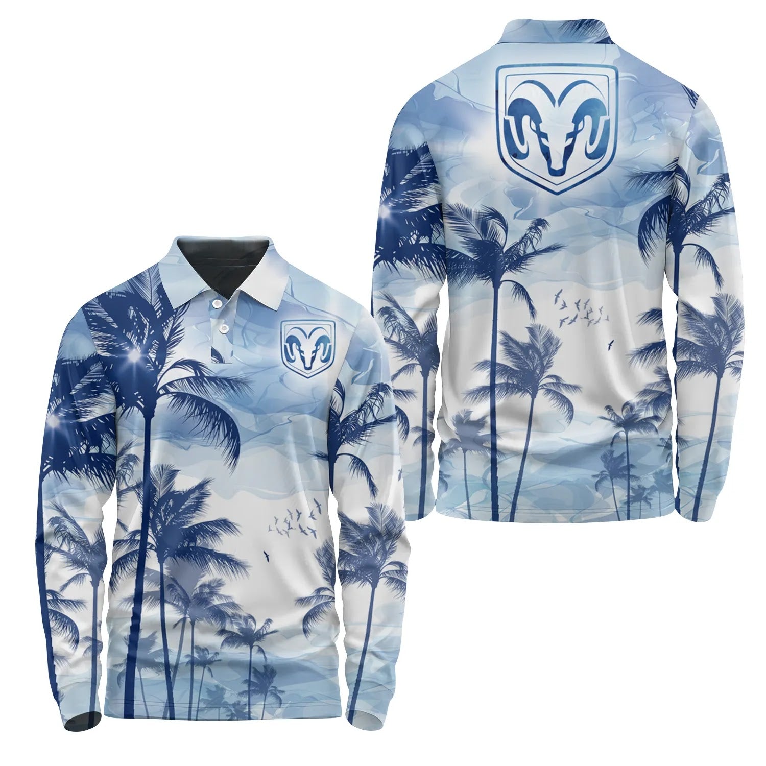 Ram Long Sleeve Polo SHW004
