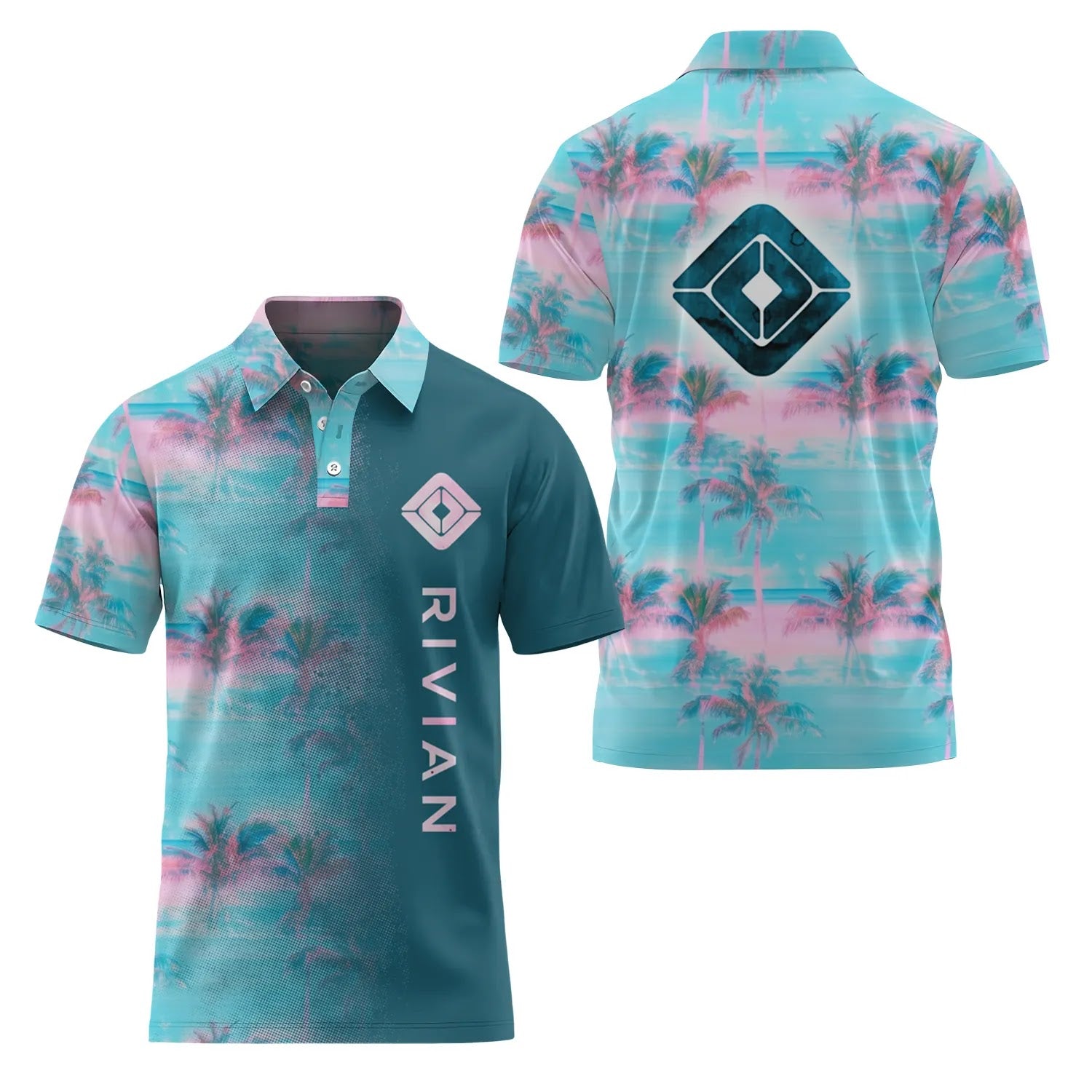 Rivian Short Sleeve Polo SHW058