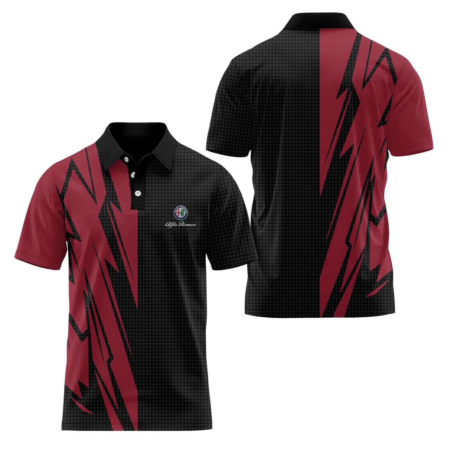 Alfa Romeo Short Sleeve Polo SC062