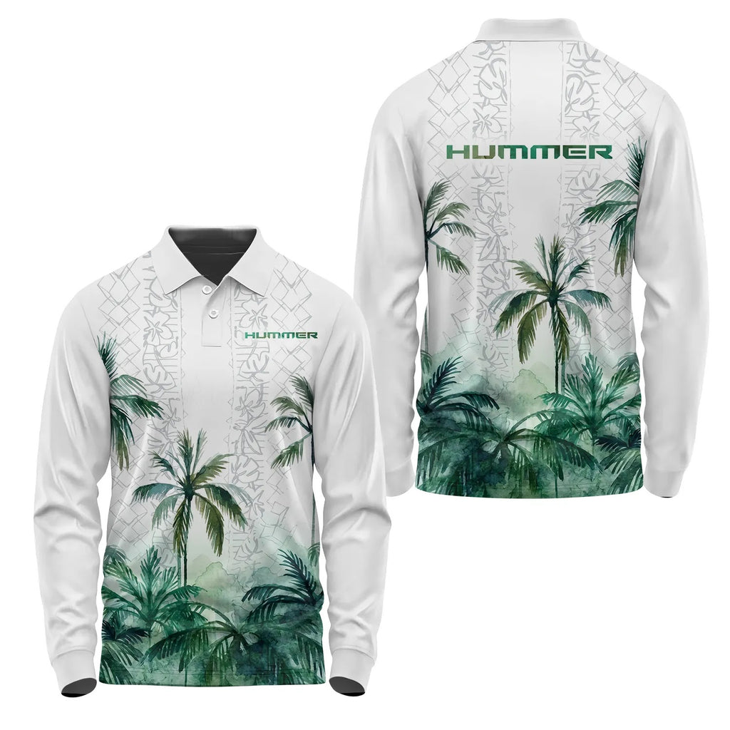 Hummer Long Sleeve Polo SHW015