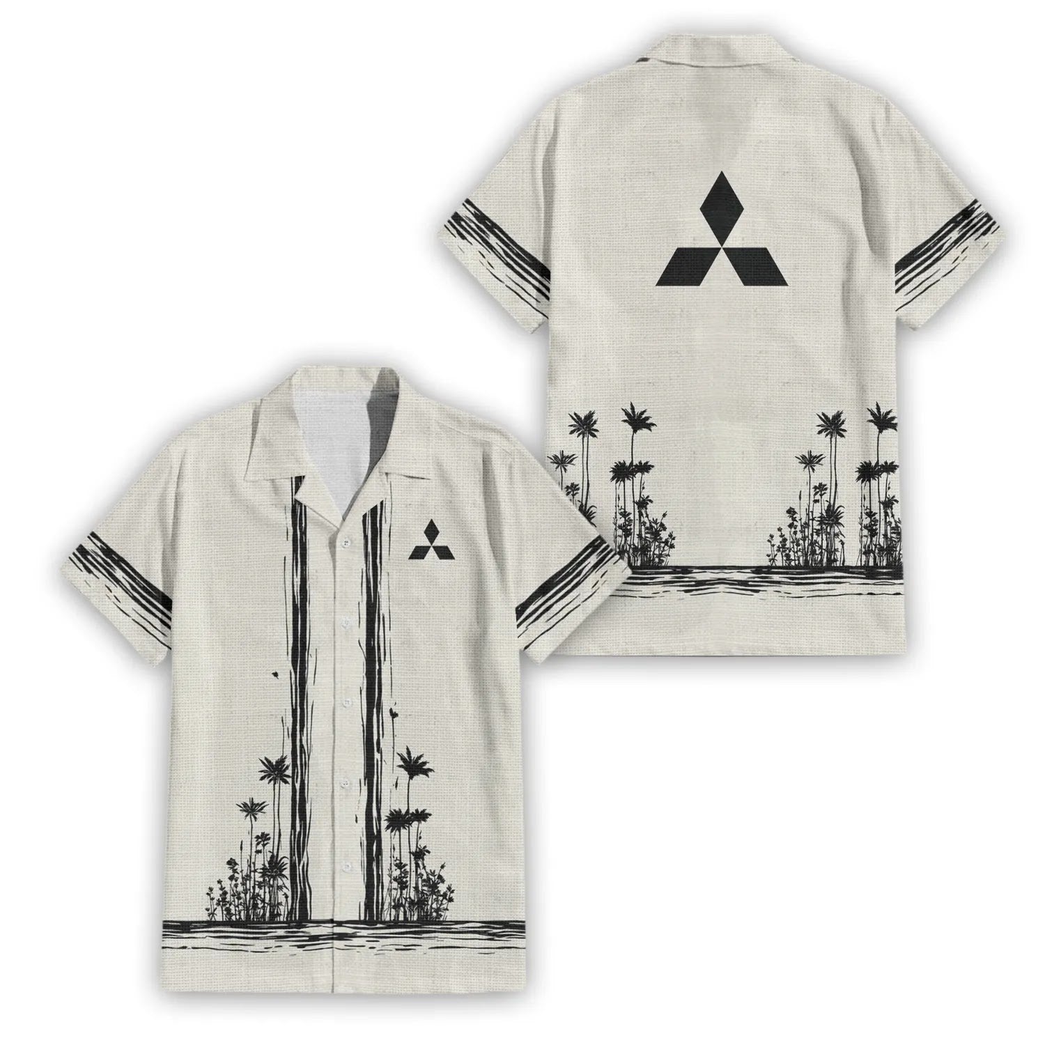 Mitsubishi Premium Hawaiian Shirt SHW043