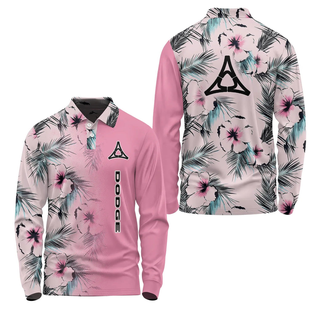 Dodge Long Sleeve Polo SHW056