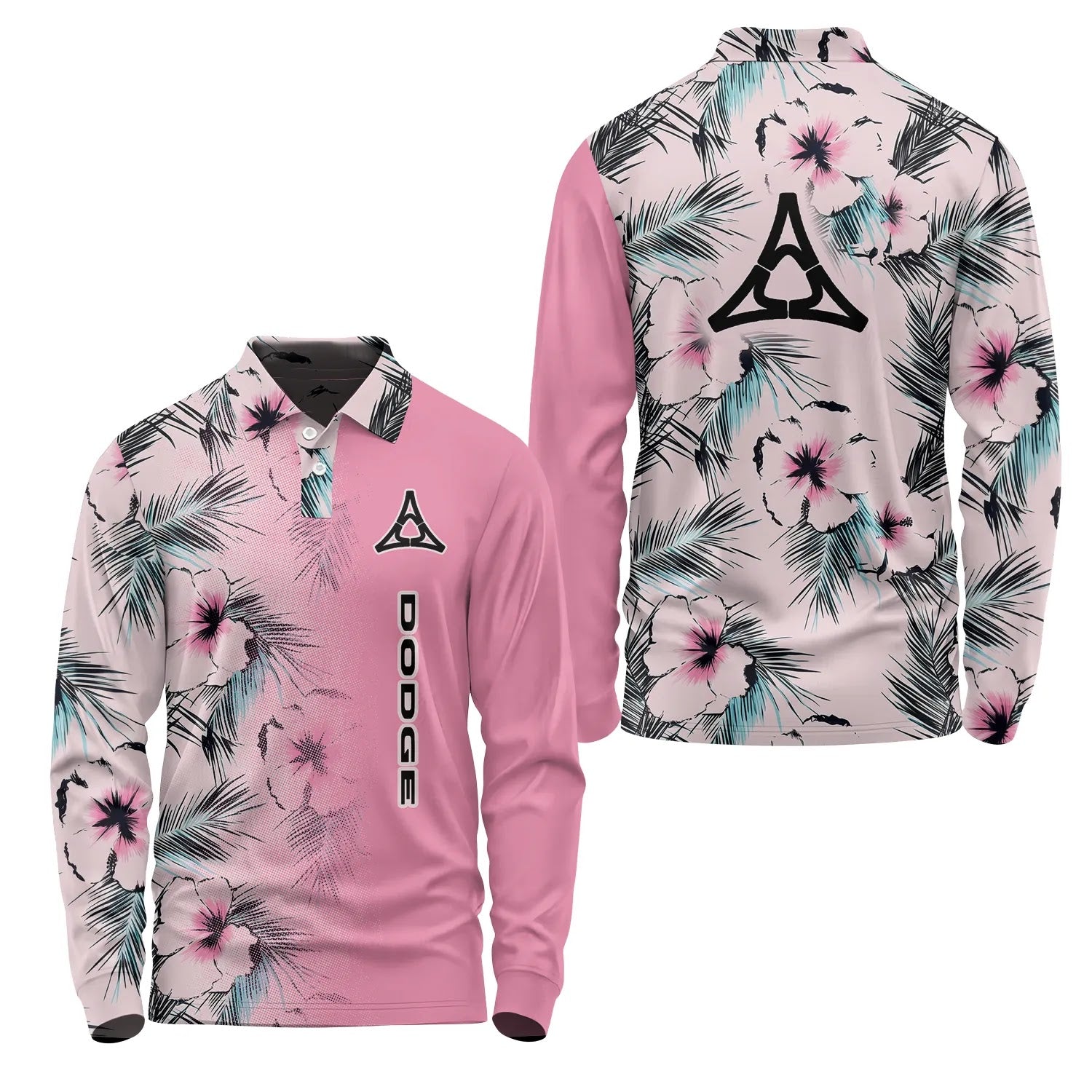 Dodge Long Sleeve Polo SHW056