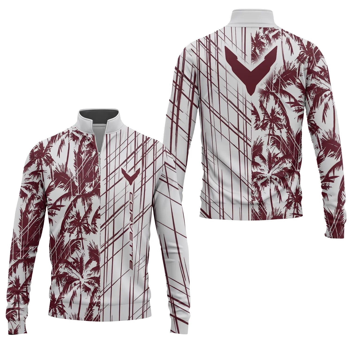 Corvette Quarter-zip Pullover SHW041