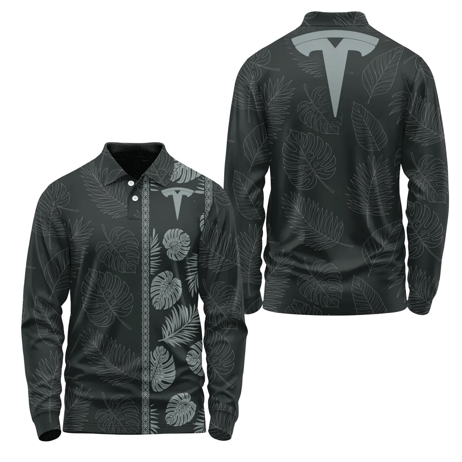 Tesla Long Sleeve Polo SHW022