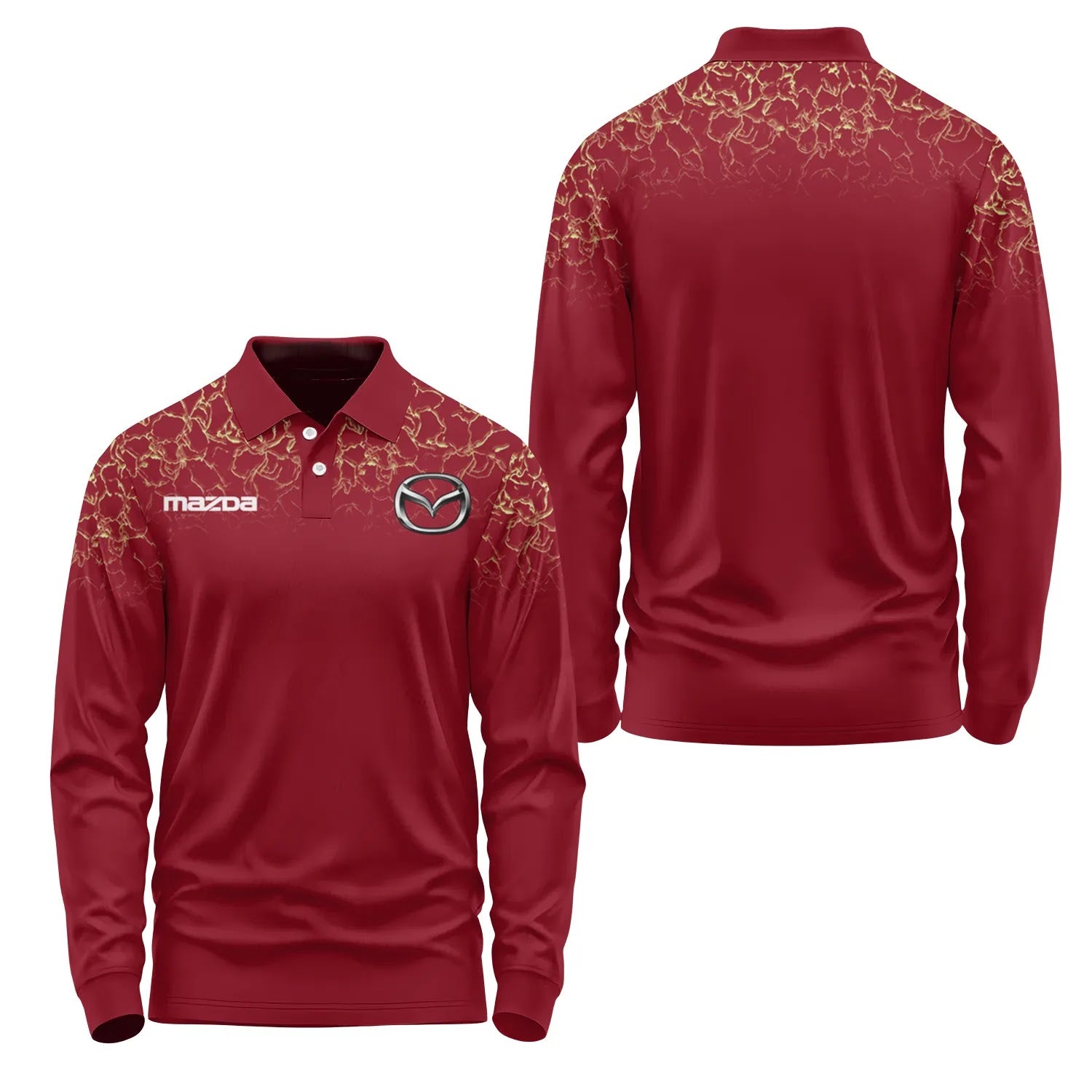 Mazda Long Sleeve Polo SC108