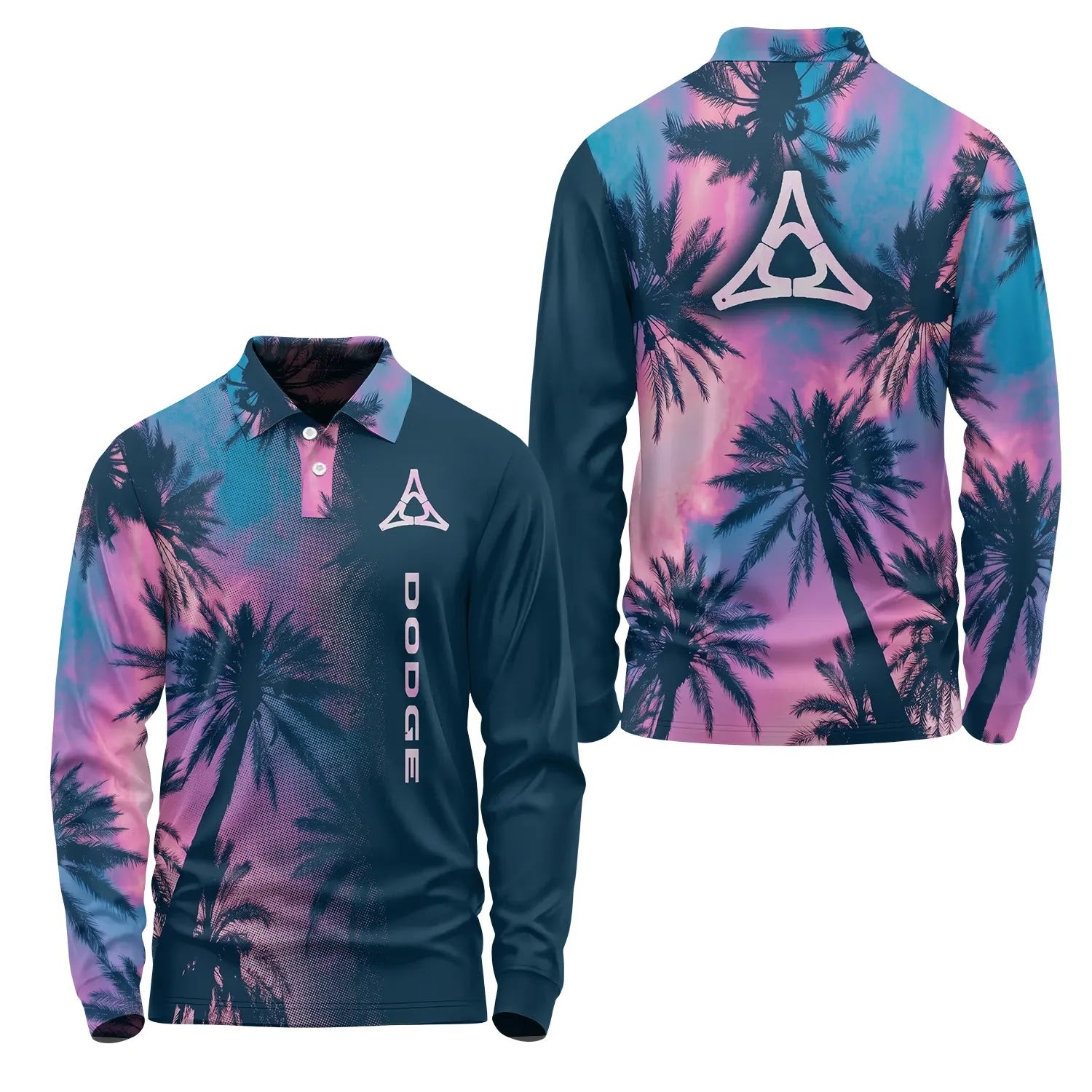 Dodge Long Sleeve Polo SHW030