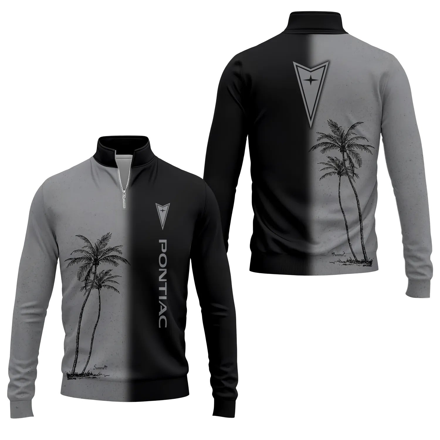 Pontiac Quarter-zip Pullover SHW037