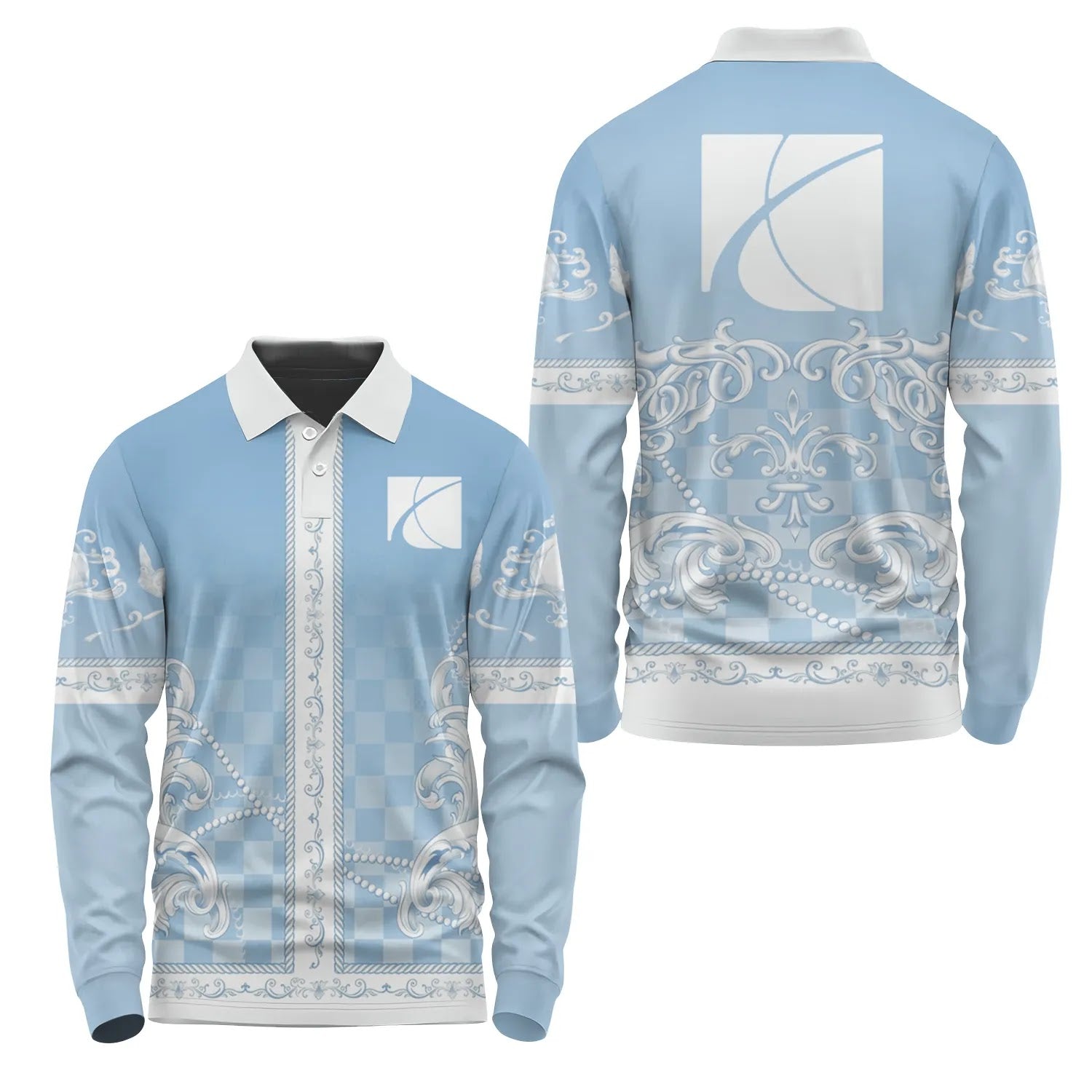 Saturn Long Sleeve Polo SHW025