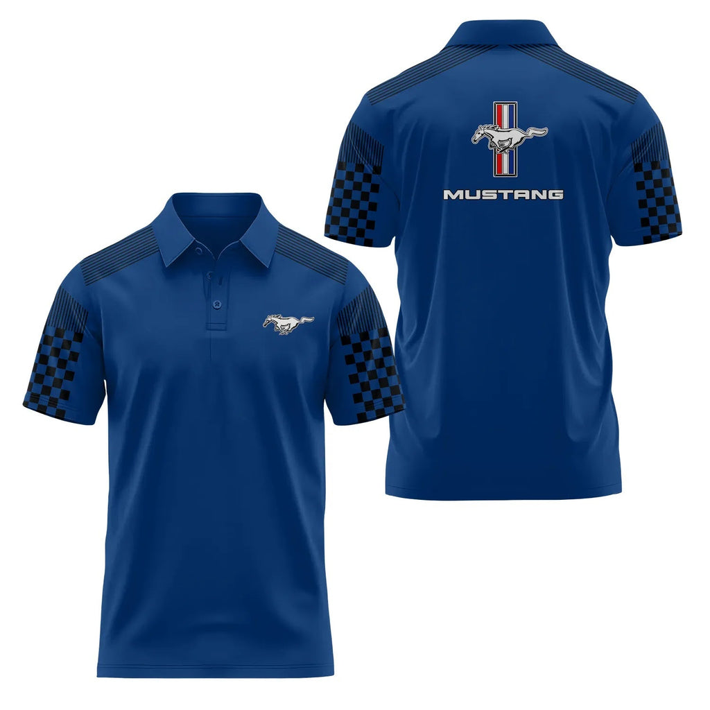 Ford Mustang Short Sleeve Polo SC057