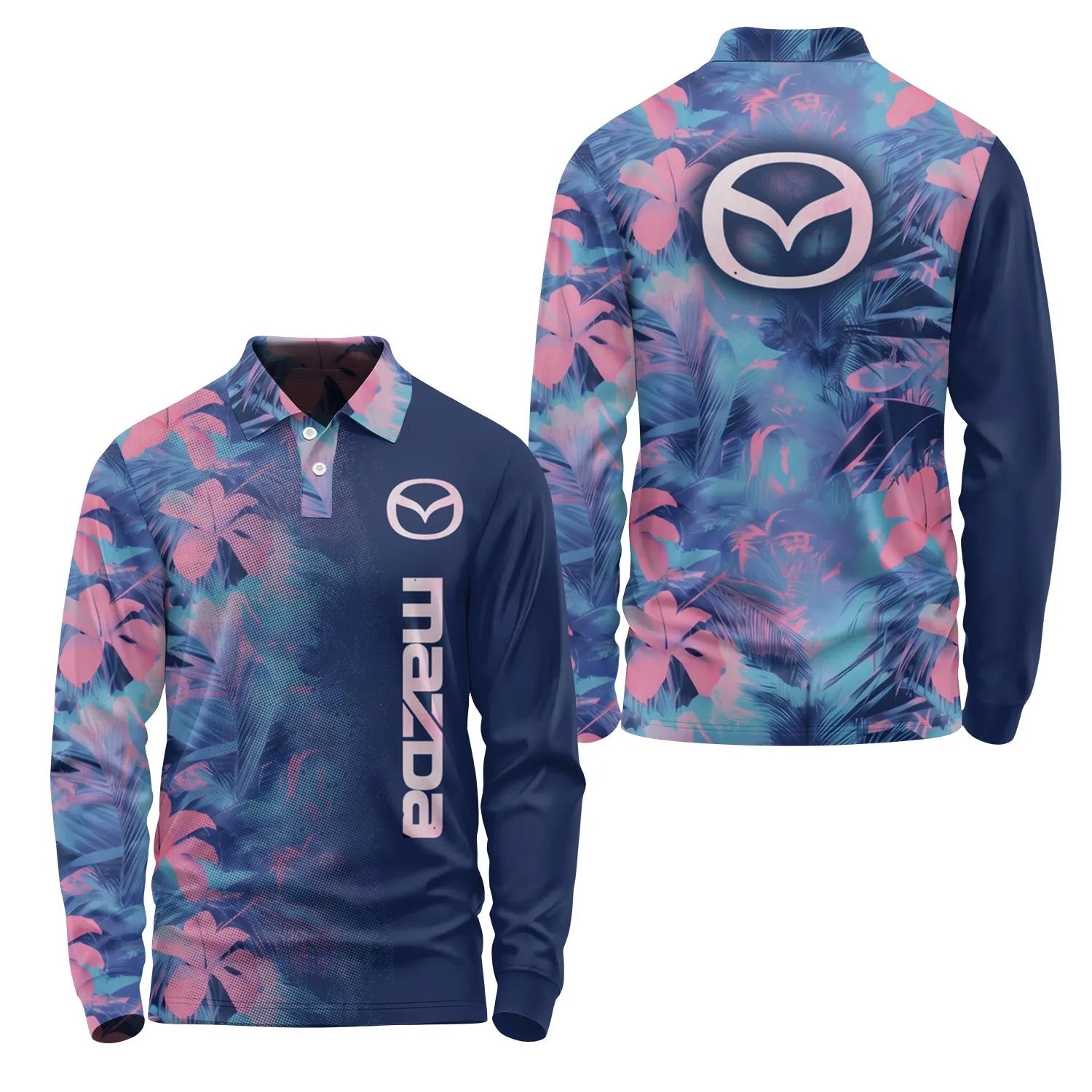Mazda Long Sleeve Polo SHW054