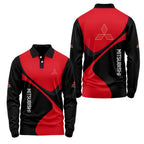 Mitsubishi Long Sleeve Polo SC058
