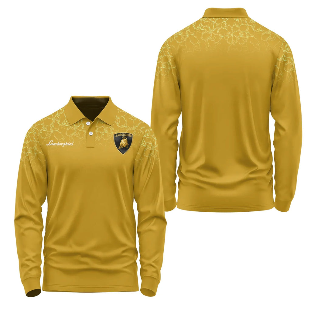 Lamborghini Long Sleeve Polo SC108