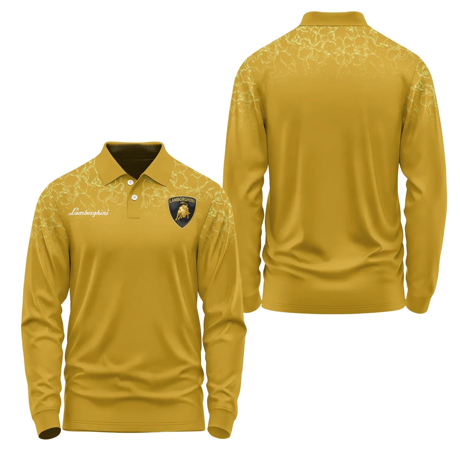 Lamborghini Long Sleeve Polo SC108