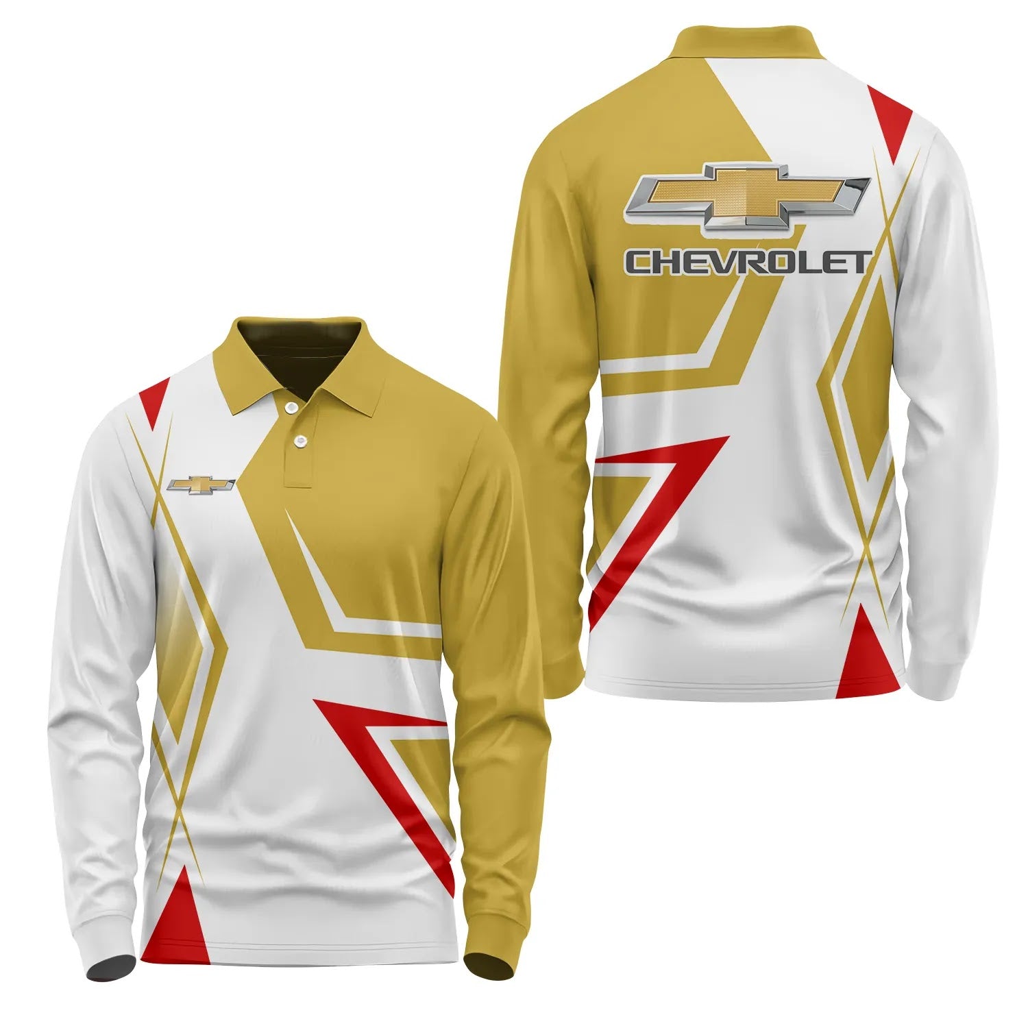 Chevrolet Long Sleeve Polo SC080