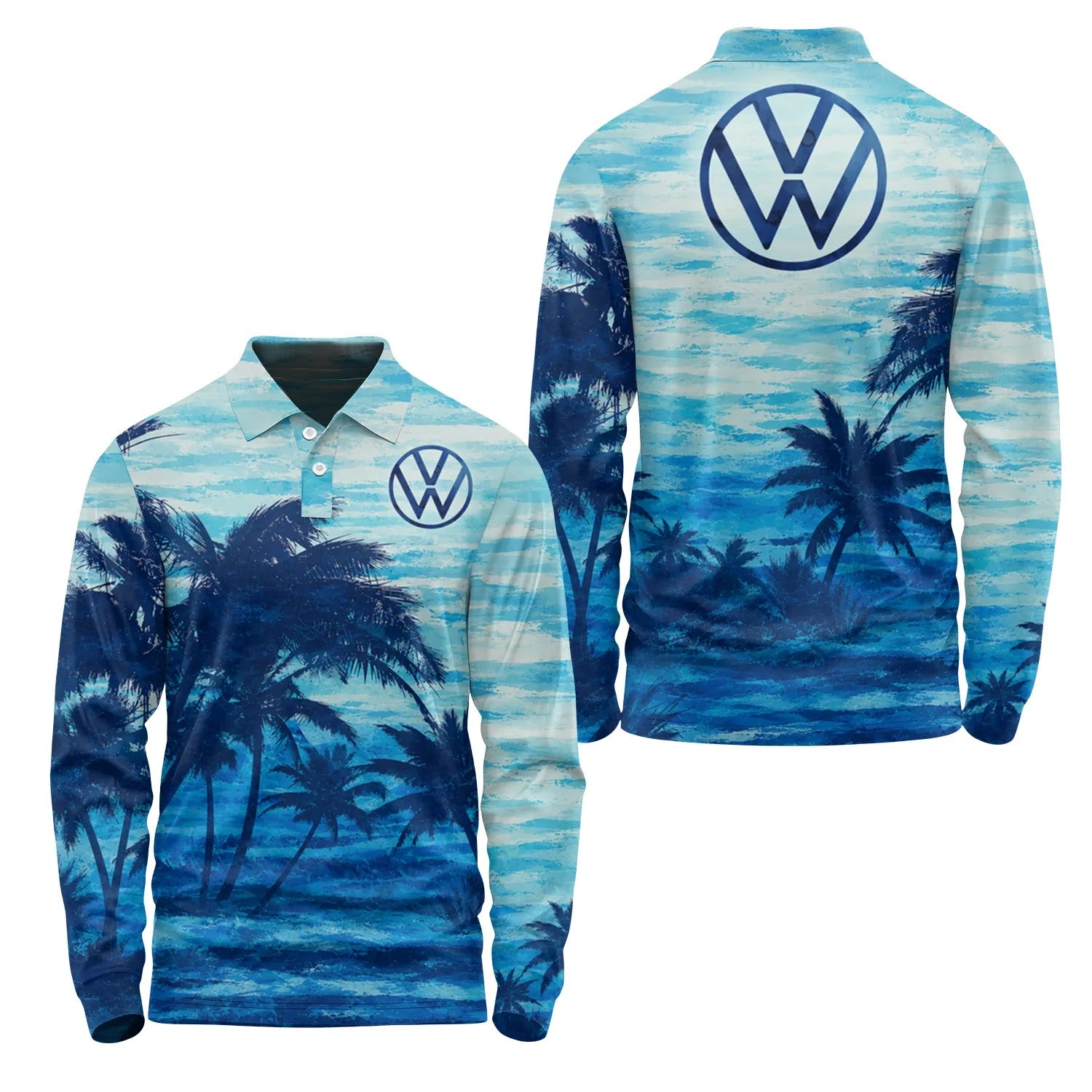 Volkswagen Long Sleeve Polo SHW048