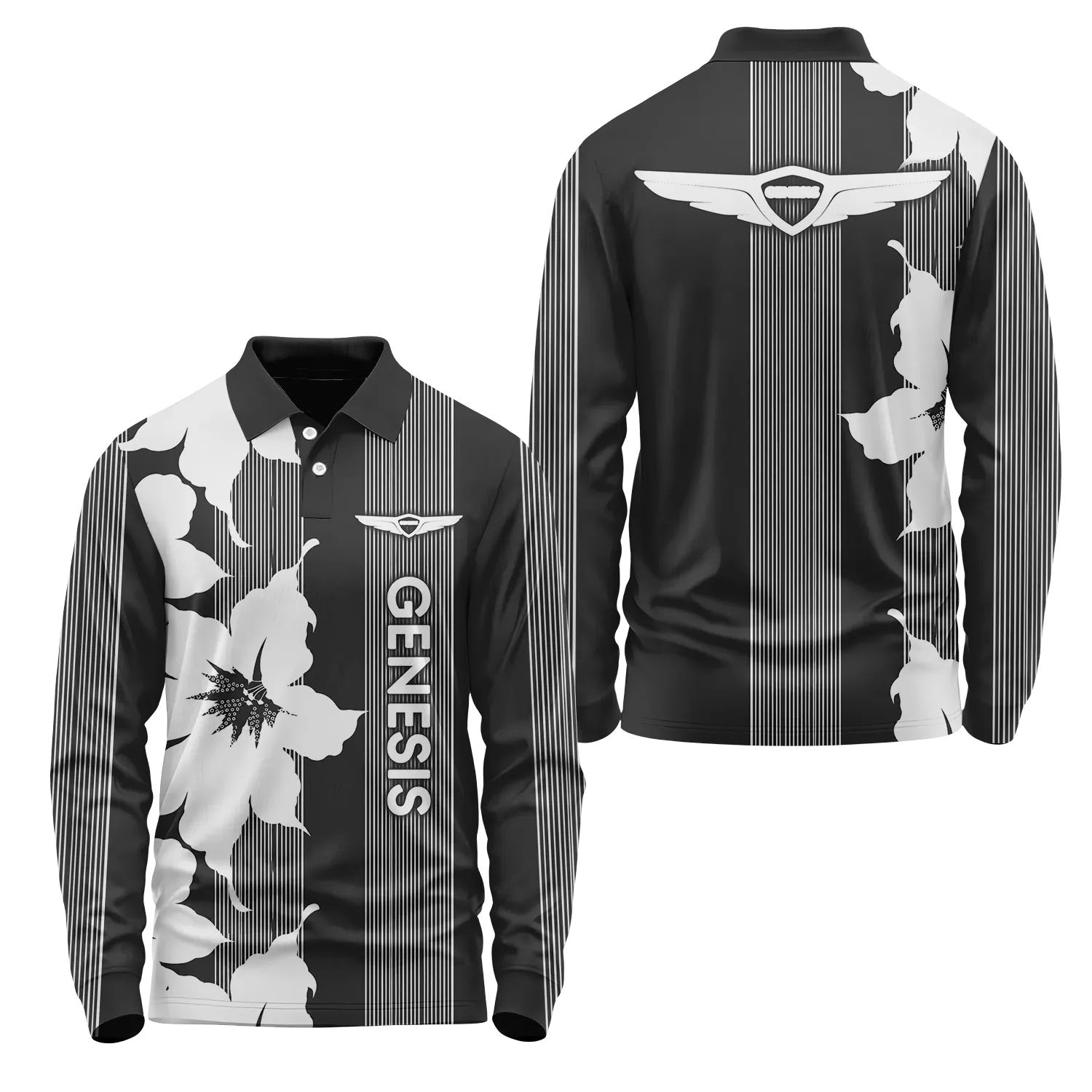 Genesis Long Sleeve Polo SHW039