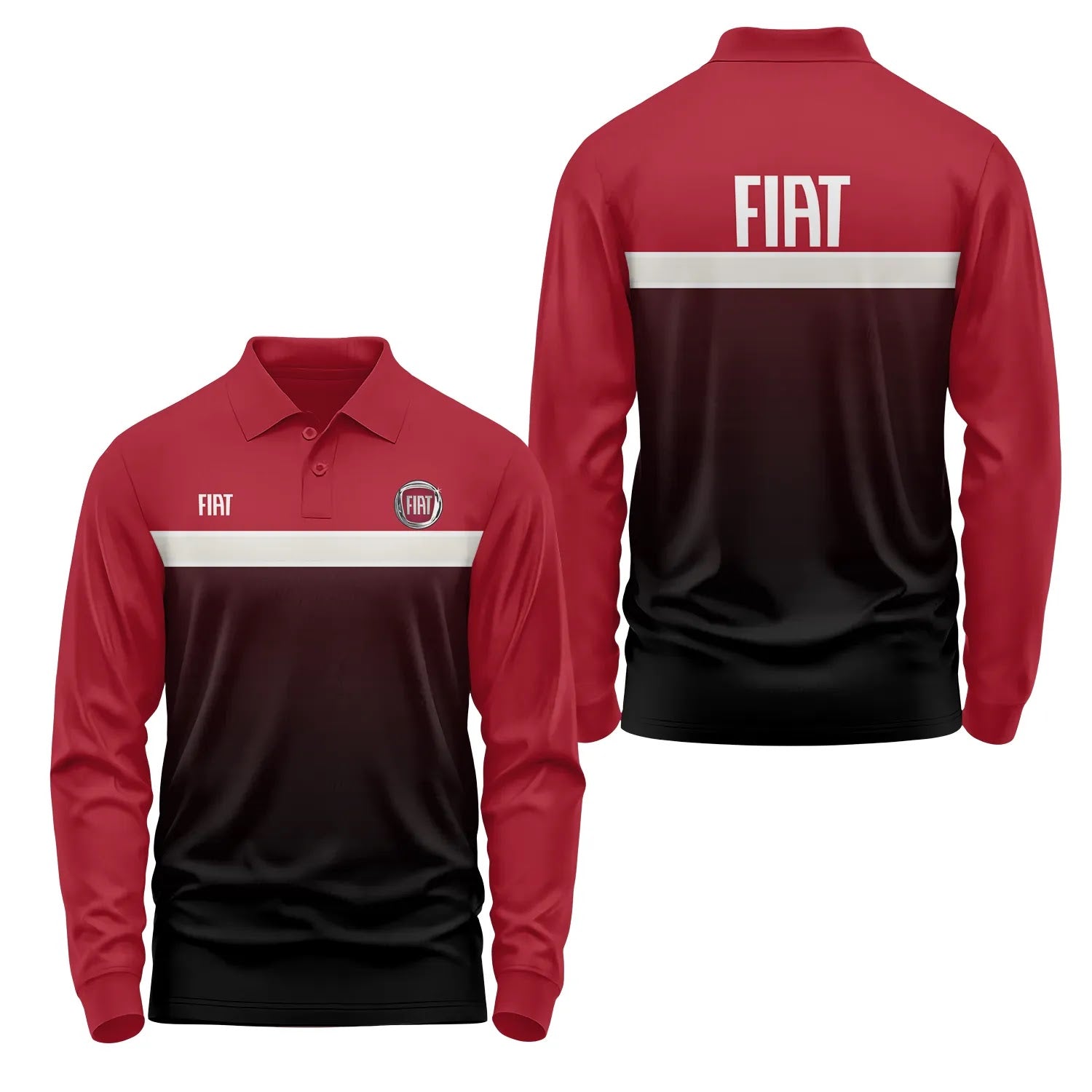 Fiat Long Sleeve Polo SC050