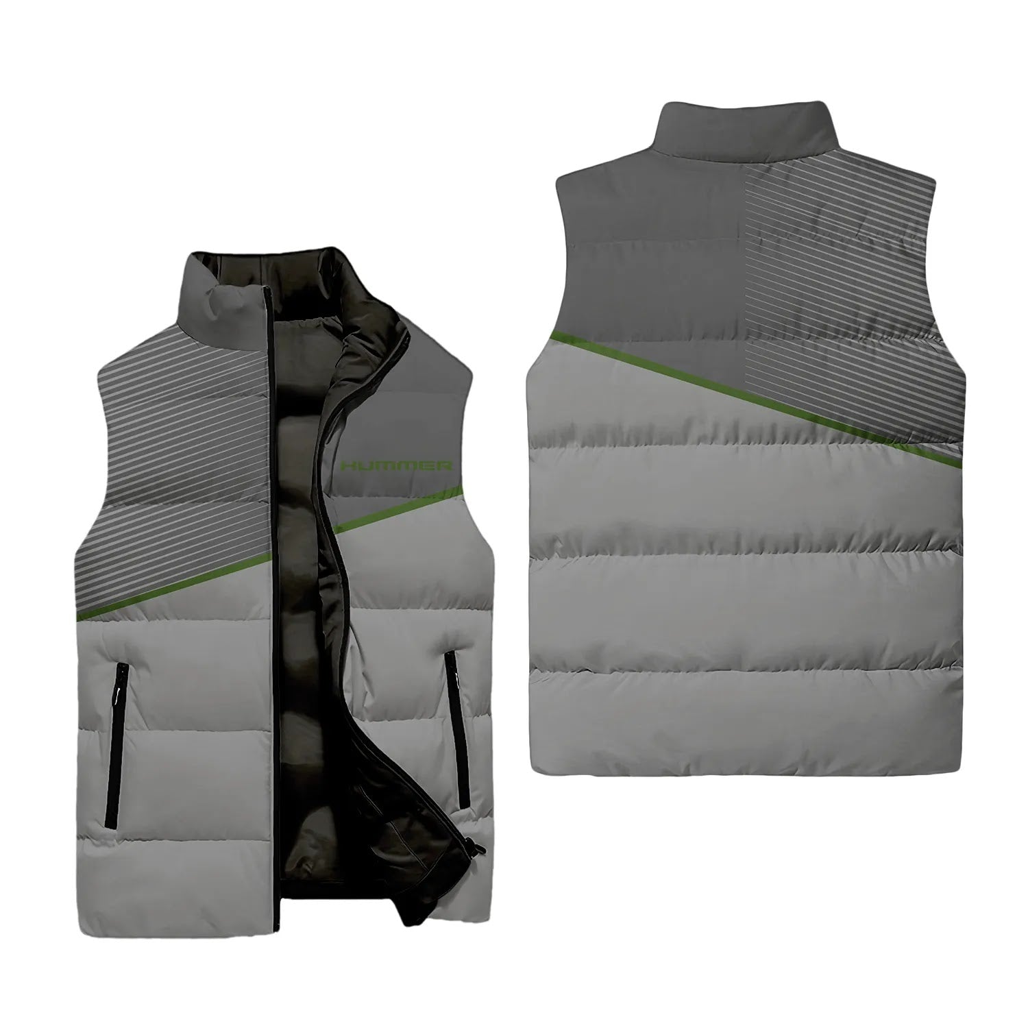 Hummer Sleeveless Puffer Jacket SC116