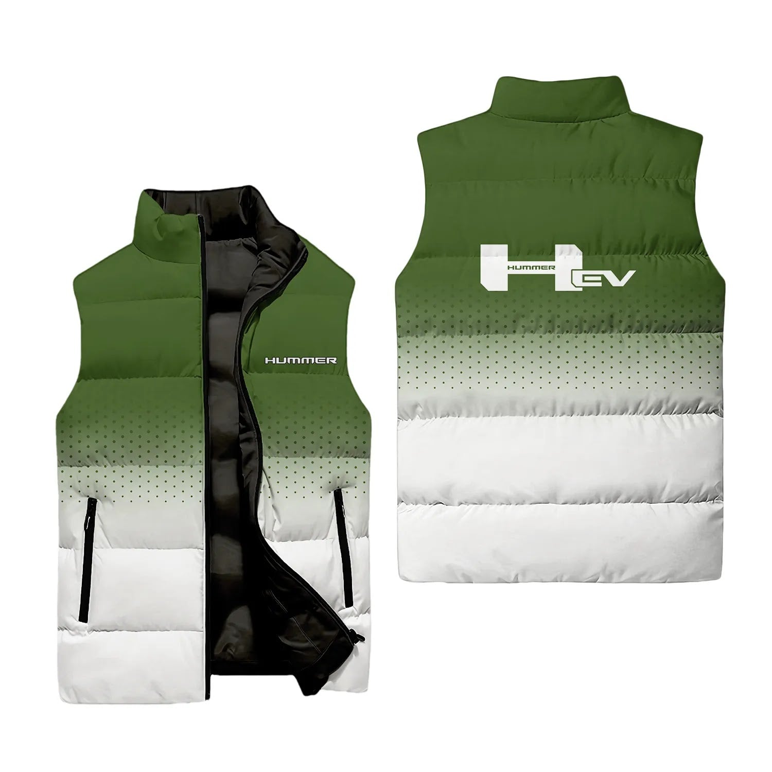 Hummer Sleeveless Puffer Jacket SC094