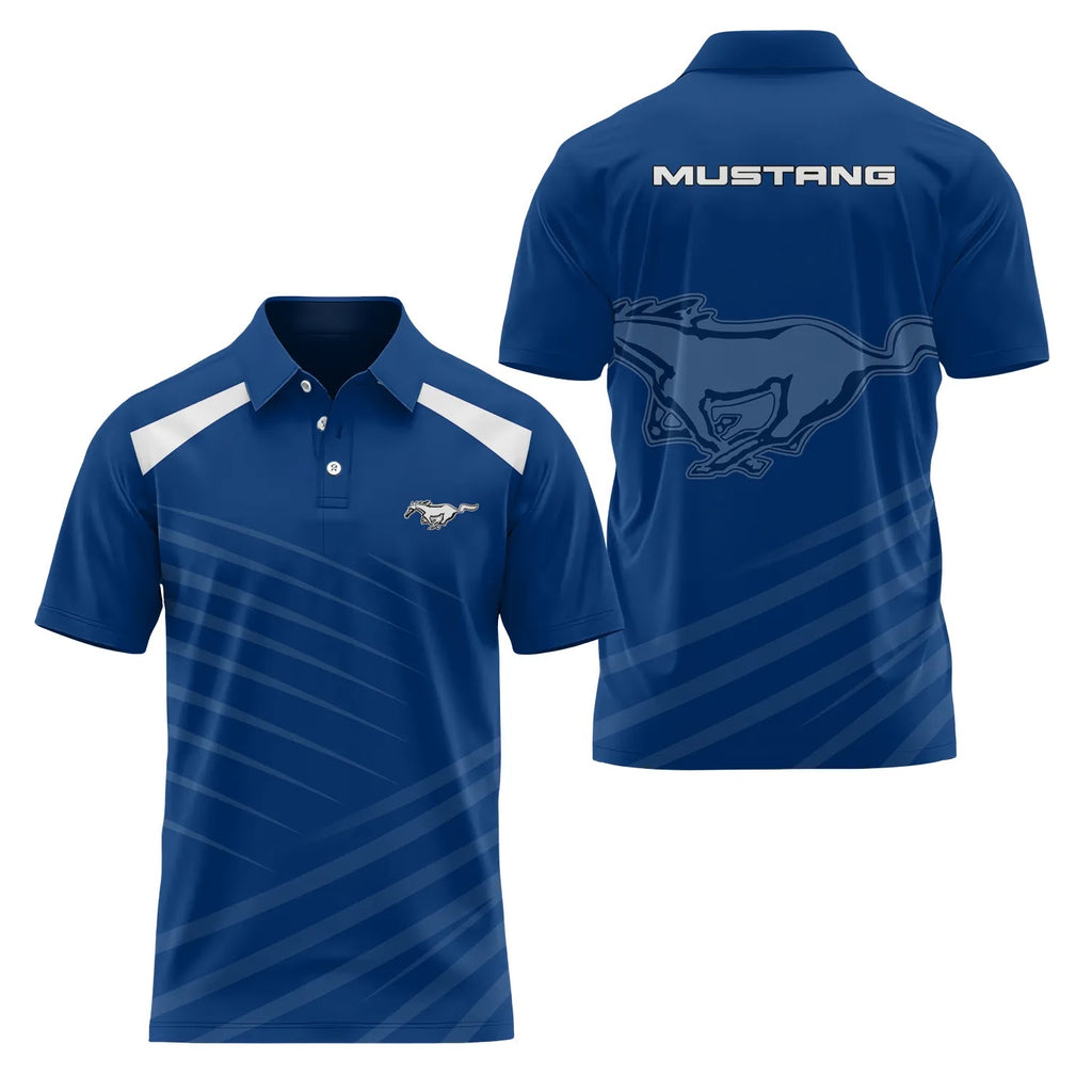 Ford Mustang Short Sleeve Polo SC082