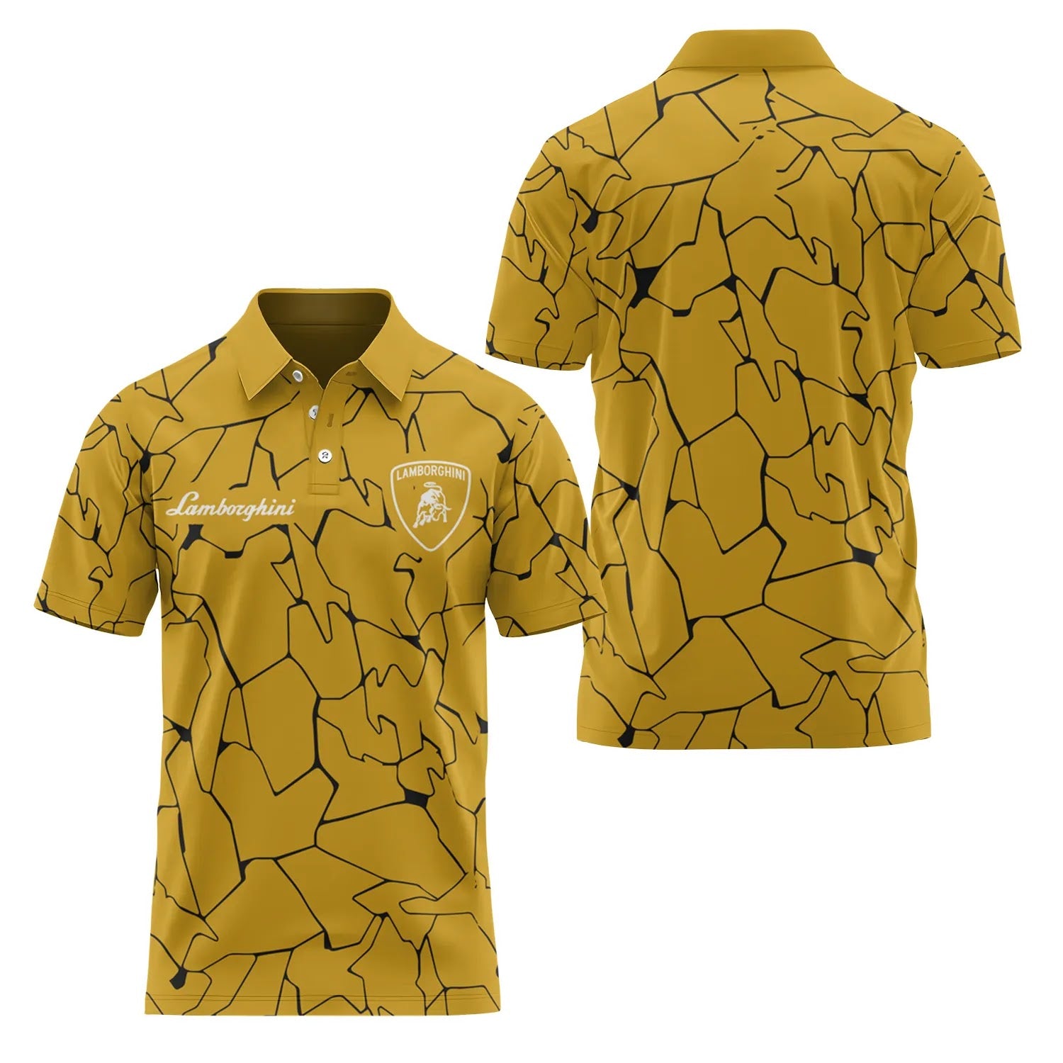 Lamborghini Short Sleeve Polo SC103