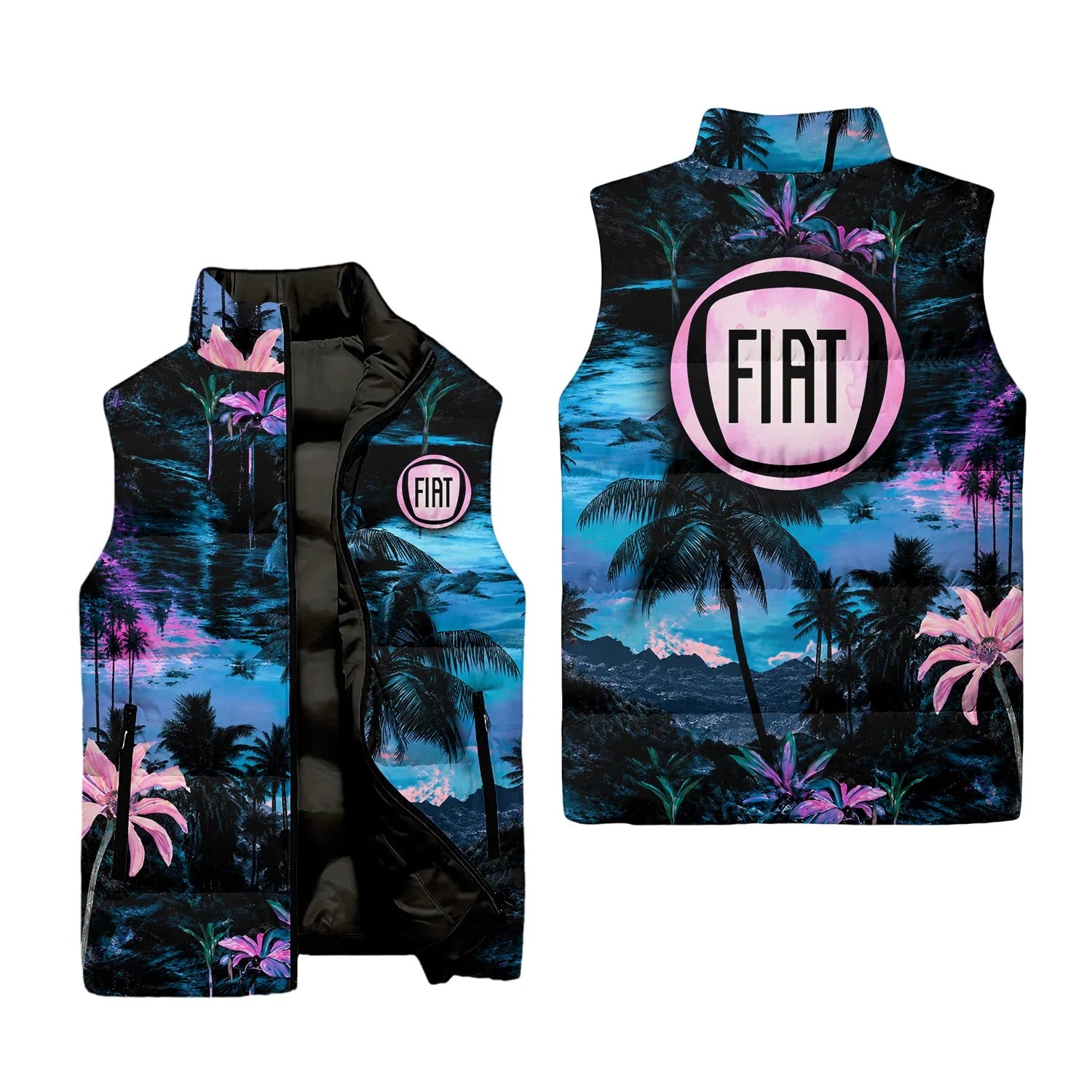 Fiat Sleeveless Puffer Jacket SHW002