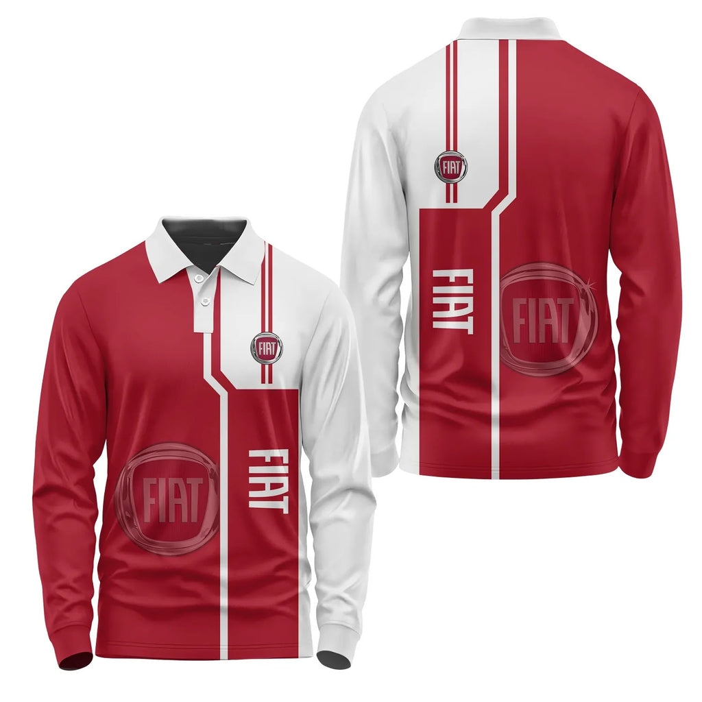 Fiat Long Sleeve Polo SC064