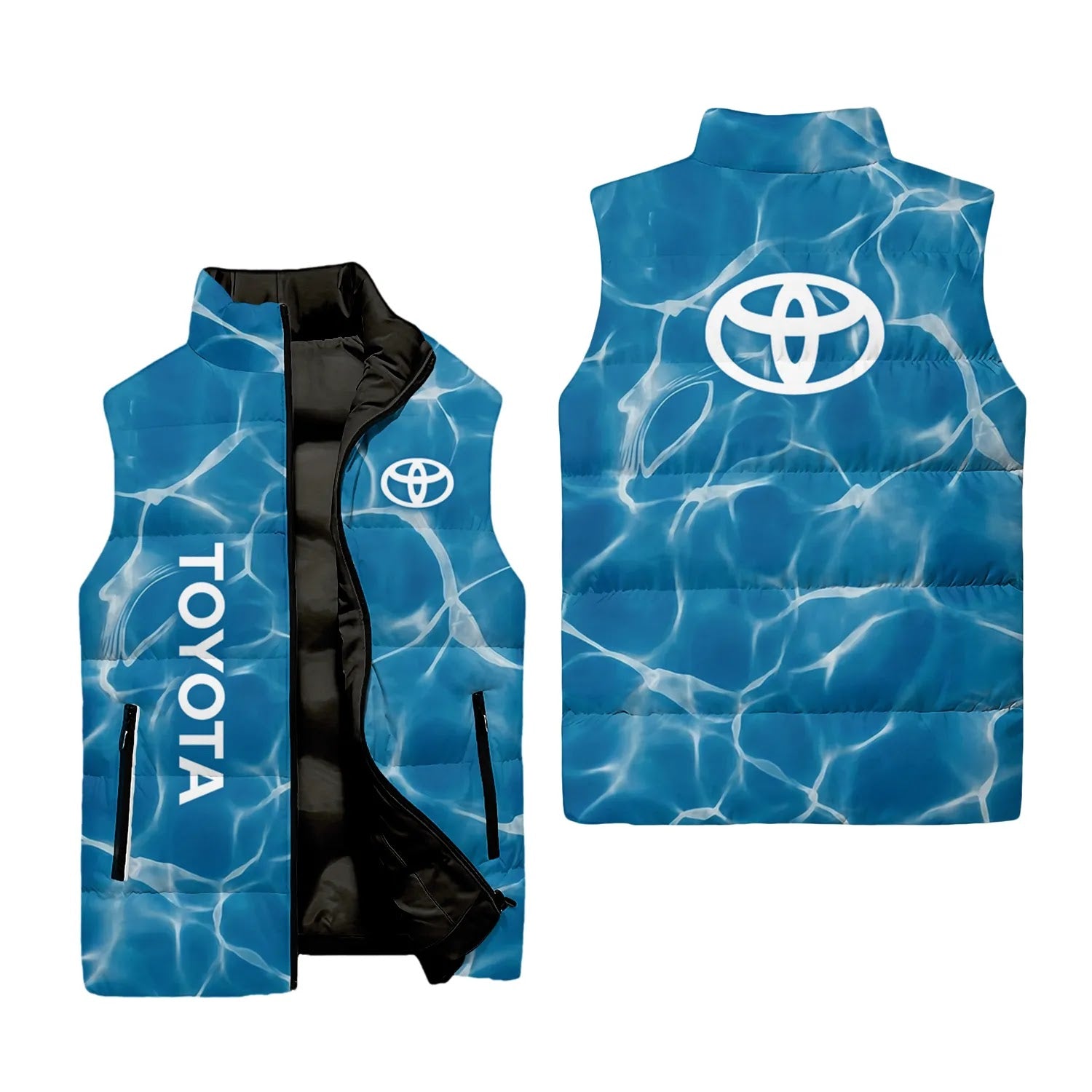 Toyota Sleeveless Puffer Jacket SHW035