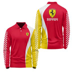 Ferrari Long Sleeve Polo SC073