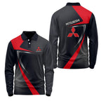 Mitsubishi Long Sleeve Polo SC059