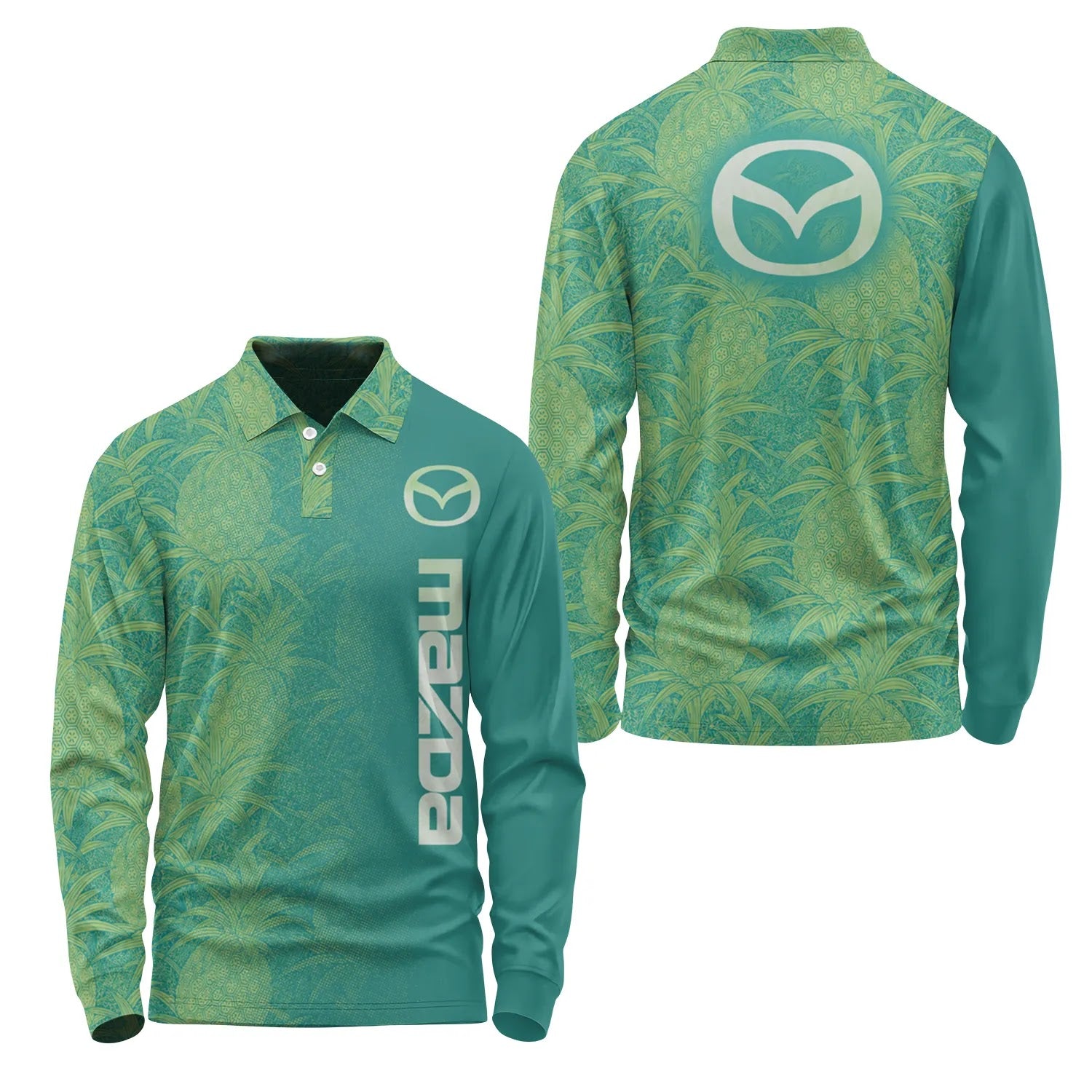 Mazda Long Sleeve Polo SHW014