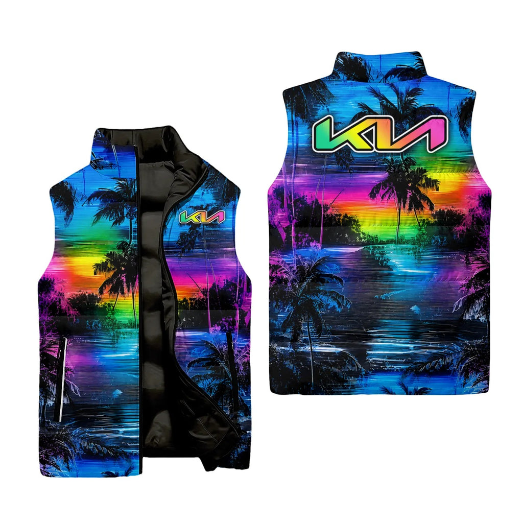 Kia Sleeveless Puffer Jacket SHW055
