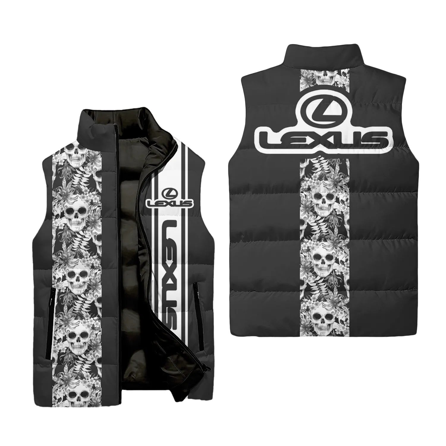 Lexus Sleeveless Puffer Jacket SHW042