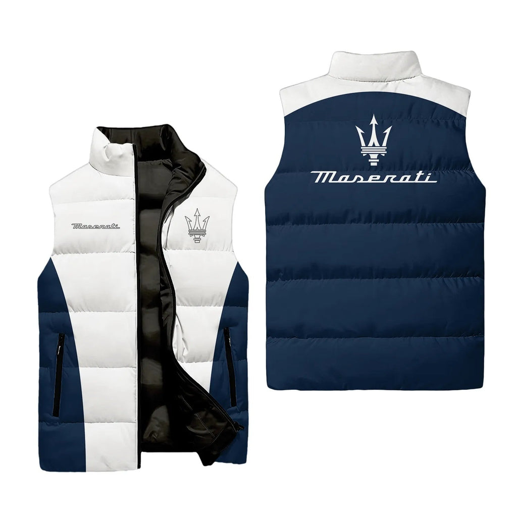 Maserati Sleeveless Puffer Jacket SC044