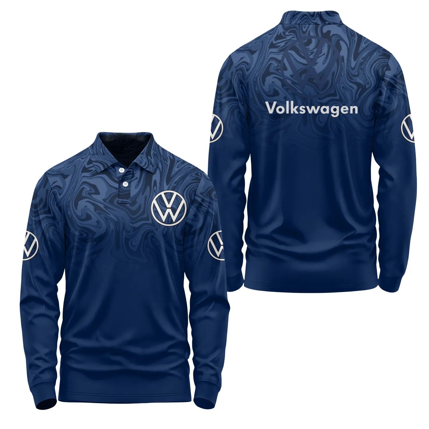 Volkswagen Long Sleeve Polo SC091