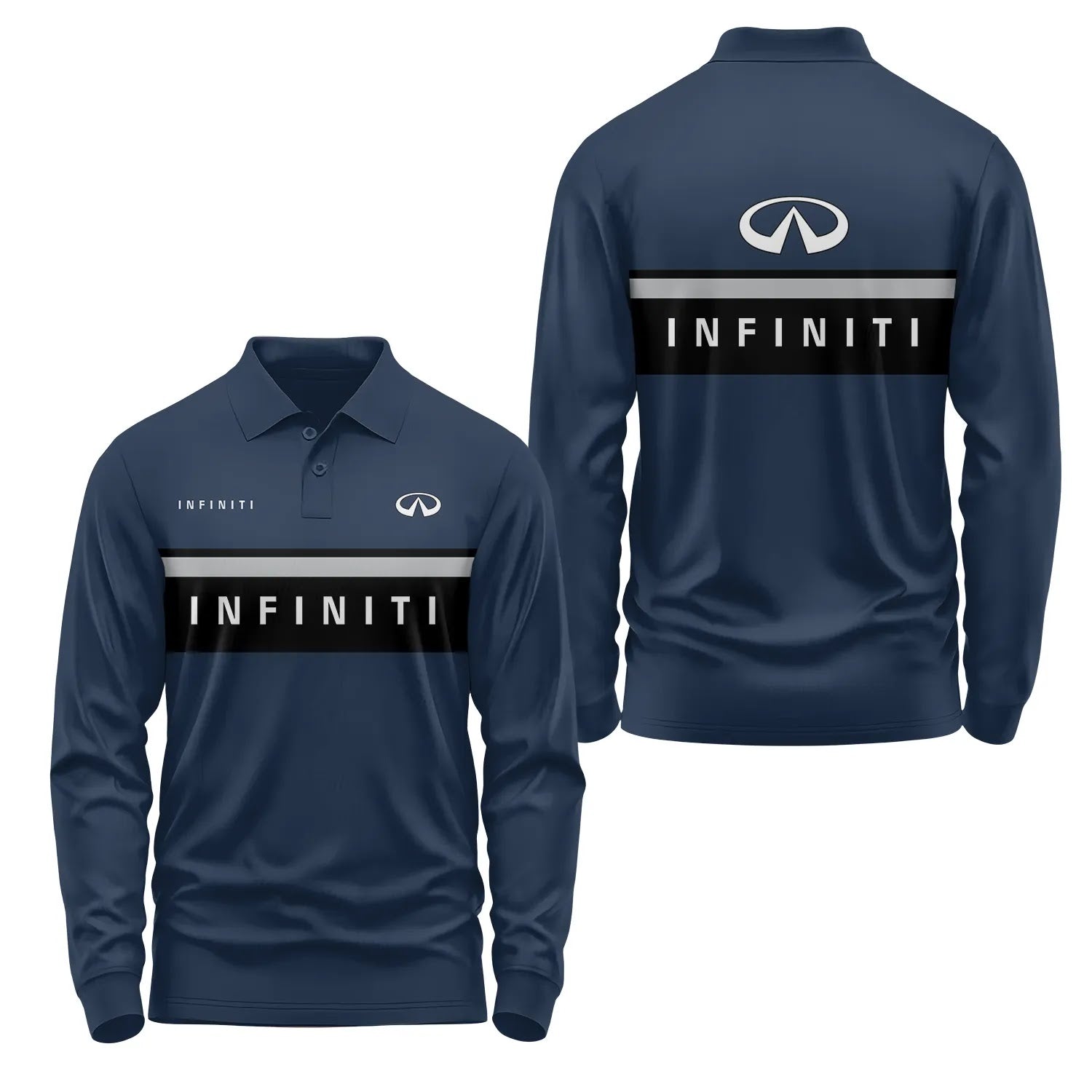 Infiniti Long Sleeve Polo SC051
